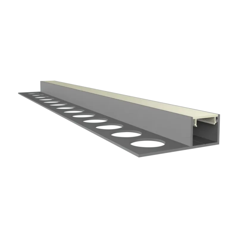 LED Fliesen-Abschlussprofil 2m EXO-F0_10 (10 mm) –|Fliesenprofil für LED-Strips
