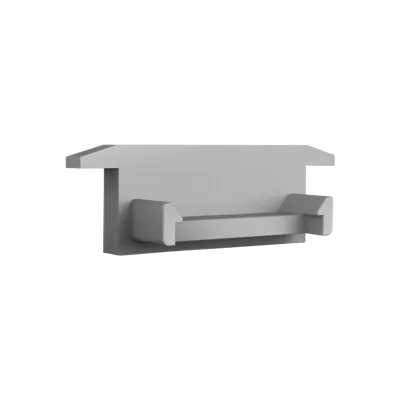 Endkappe für LED Alu Einbauprofil Exo-A1F_13 + Cover PC41 _13 Endkappe für LED Alu Einbauprofil Exo-A1F_13 + Cover PC41 _13