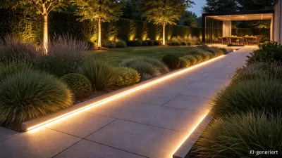 Gartenbeleuchtung-gartenlicht-mit-led-flex-streifen-weglicht Gartenbeleuchtung gartenlicht