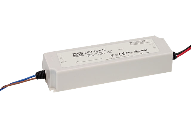 LPV-100-24 Netzteil für bis zu 6 Streifen (1,1m)