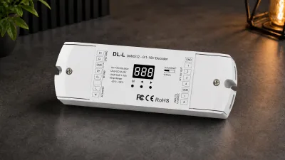 LED DMX 0-10V Controller zur Steuerung von dimmbaren Beleuchtungssystemen