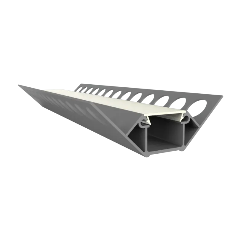 PC45-16 FLAT Abdeckung 2 m – für LED Profil Exo-F1/F1H/F2/N1/N2/T3/T3H/T5/V2 | klar, opal, schwarz