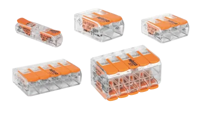 WAGO Klemmen für LED Streifen – 2 3 5 polige Verbindungsklemmen LED Klemmen & Verbindungsclips