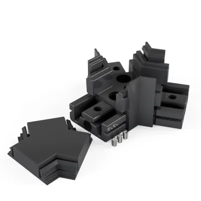 Verbinder für LED ALU Aufbauprofil Exo-N4_24 Verbinder für LED ALU Aufbauprofil Exo-N4_24