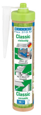 Weicon Flex 310 M Classic Montagekleber grau 280 ml Weicon Flex 310 M Classic Montagekleber grau 280 ml MS Polymer silikonfrei elastisch