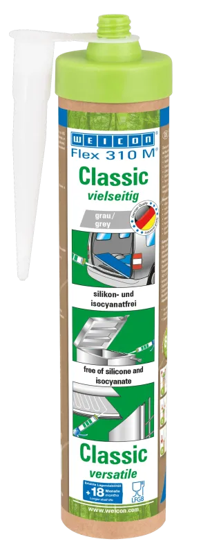 Weicon Flex 310 M Classic Montagekleber grau 280 ml MS Polymer silikonfrei elastisch