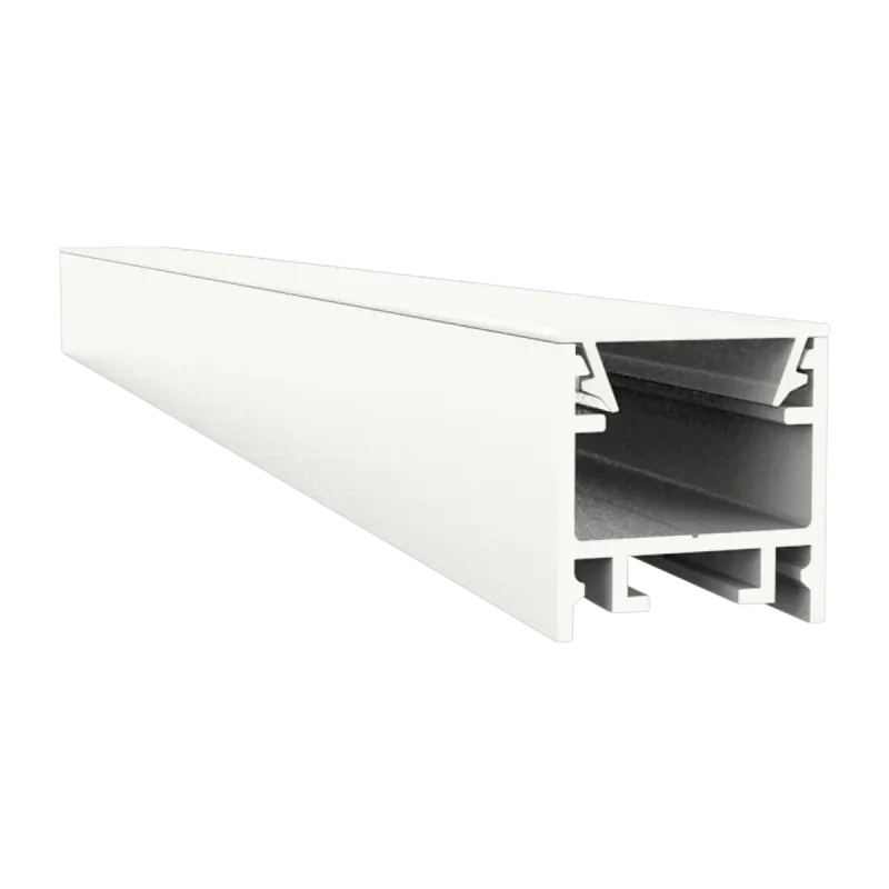 Schmales LED Alu Aufbauprofil 2m EXO-A2-13 (13mm) –| Flaches Aluprofil für LED-Strips