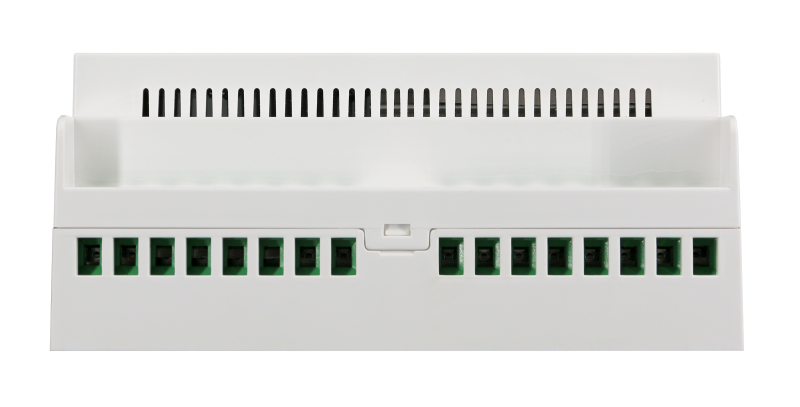 SR-2303AC-4CH-DIN DALI Phasenabschnitt-Dimmer 4-Kanal Hutschiene 100-240V AC 1,8A DALI-2 DT6 mit Push DIM