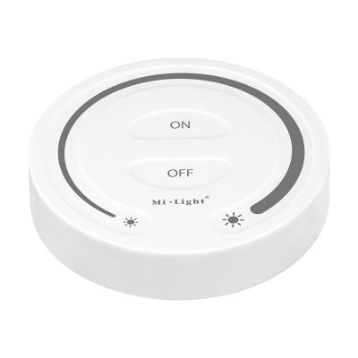 MiBoxer FUT087 Touch-Dimm Fernbedienung Weiß– 2,4 GHz Funksteuerung MiBoxer / Mi-Light FUT087 Touch-Dimm 2,4 GHz Funksteuerung - Fernbedienung für einfarbige LED-Streifen – SK-LED