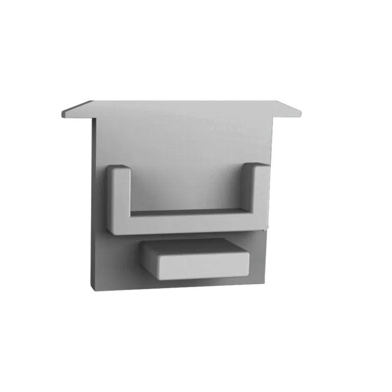 Endkappe für LED Alu Einbauprofil Exo-A2F_13 + Cover PC41 _13