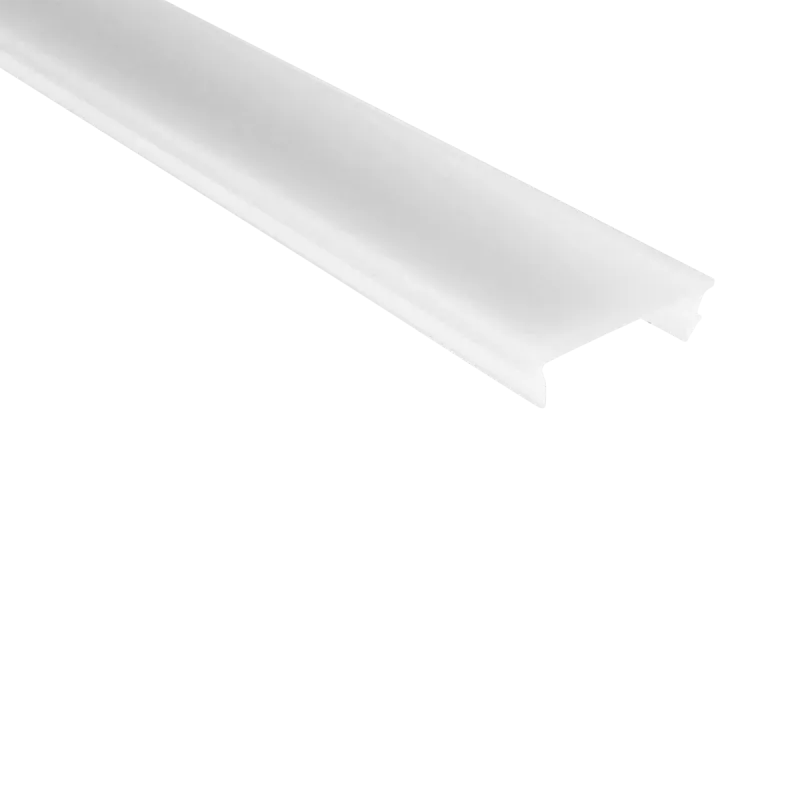 PC45-16 FLAT Abdeckung 2 m – für LED Profil Exo-F1/F1H/F2/N1/N2/T3/T3H/T5/V2 | klar, opal, schwarz
