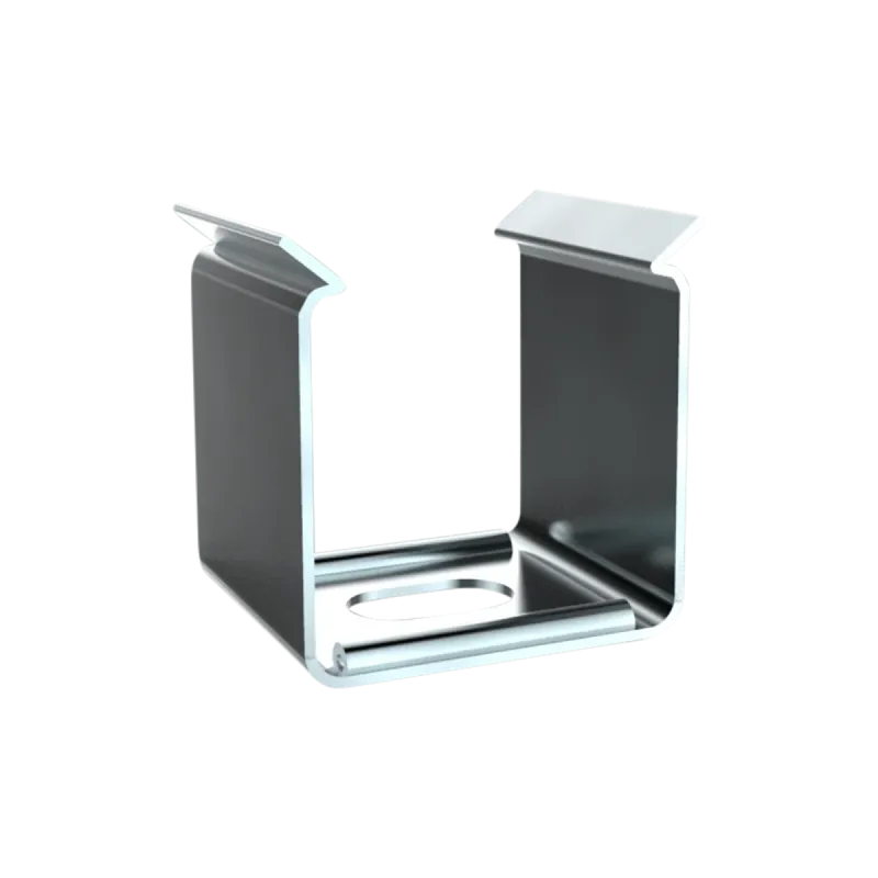 Montageklammer SPS-A0-8 aus Federstahl – für LED Alu-Aufbauprofil Exo A0-8
