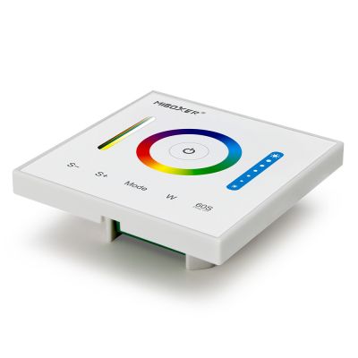 MiBoxer P3 LED-Wandpanel – 3in1 Drehregler für RGB, RGBW & RGBCCT LEDs, 12–24 V, 10 A, Funksteuerung