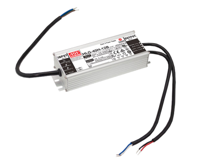 Mean Well HLG-40H-24B – LED Netzteil 24V 40W, IP67, dimmbar 1–10V/PWM, TÜV CE | SK-LED Mean Well HLG-40H-24B LED Netzteil 24V 40W – IP67 Aluminiumgehäuse, dimmbar per 1–10V und PWM, Konstantspannung und Konstantstrom, TÜV CE, für Innen- und Außenbereich