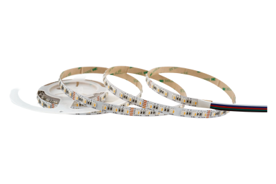 RGBW 4-in-1 LED-Streifen 10 mm – 60LEDs/m, 24 V, 18 W/m – RGBW+3000K mit 120° IP20
