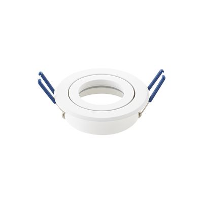 Einbaurahmen für LED Spots – 83 mm, schwenkbar, rund, Lochmaß 68 mm, GU10/MR16-kompatibel
