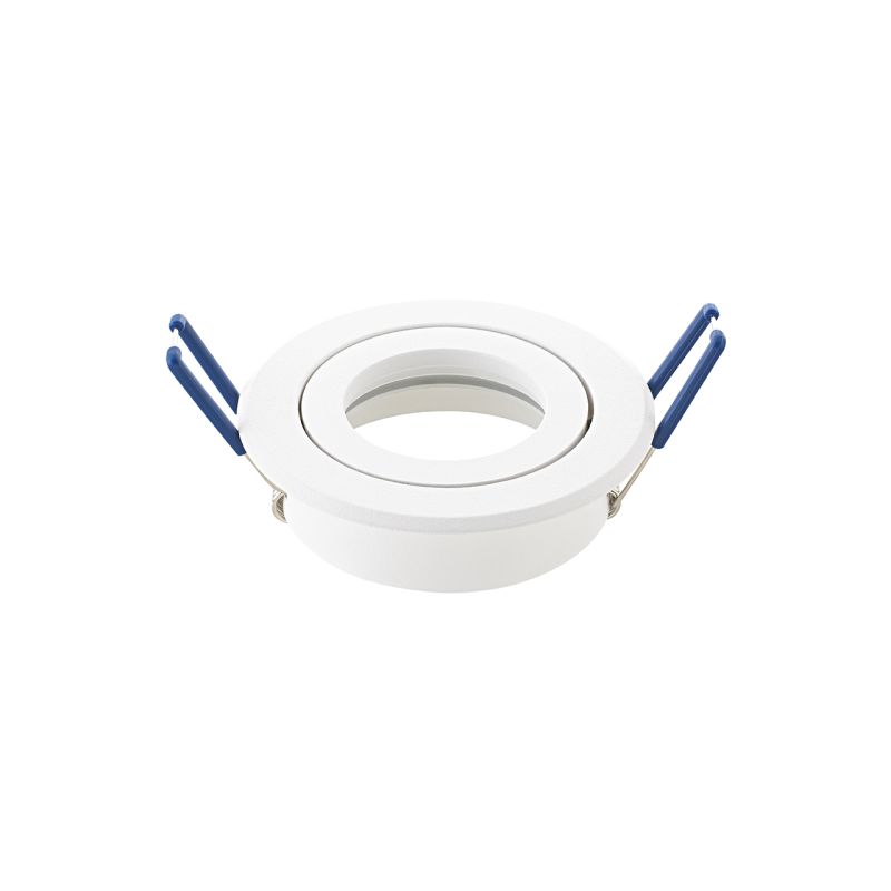 Einbaurahmen für LED Spots – 83 mm, schwenkbar, rund, Lochmaß 68 mm, GU10/MR16-kompatibel