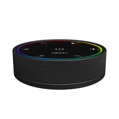 Miboxer K6 – RGB+CCT Drehregler-Fernbedienung, 2,4 GHz LED Steuerung, 9 Lichteffekte & Szenen-Speicher