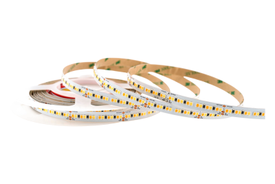 CCT LED Band 24V – 240 LEDs/m, CRI95, 2700–7000K Tunable White 24V CCT LED Streifen mit 240 LEDs pro Meter, hoher CRI95 und variabler Weißsteuerung – flexibles LED Band für Möbelbeleuchtung, Wohnräume und professionelle Lichtanwendungen