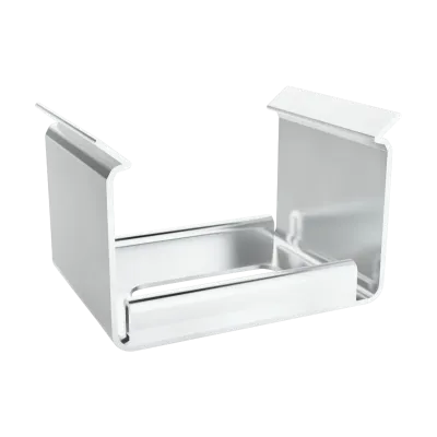 Montageklammer SPS-A1-13 aus Federstahl – für LED Alu-Aufbauprofil Exo A1-13
