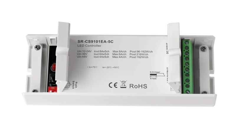 Offenes Gehäuse Casambi LED Controller zur Montage 5 Kanal