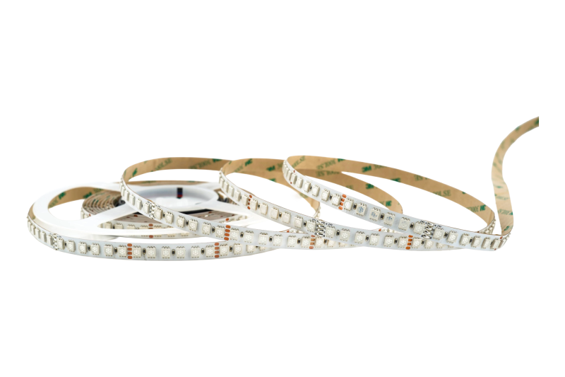RGB LED-Streifen 10 mm – 120LEDs/m, 24 V, 26 W/m – Lichtband mit 120° Abstrahlwinkel