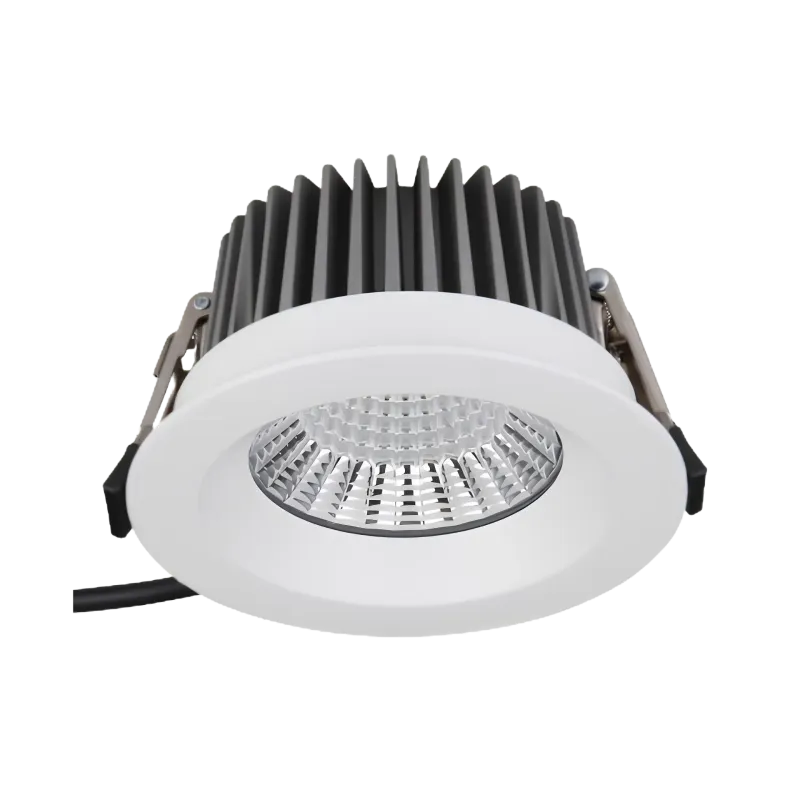 LED Einbaustrahler IP65 wasserdicht 8W 24V DC, 2700K Warmweiß, CRI 95, 60°, dimmbar