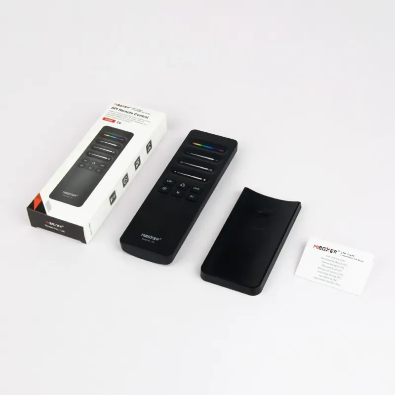 MiBoxer C6 SPI Wireless Remote 2.4GHz LED Fernbedienung mit Verpackung für adressierbare LED Streifen