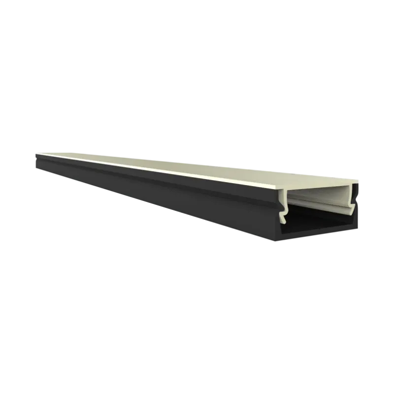 Ultraflaches LED Alu Aufbauprofil 2m EXO-NLN1_14 (14 mm) –| Aluminiumprofil für LED-Strips