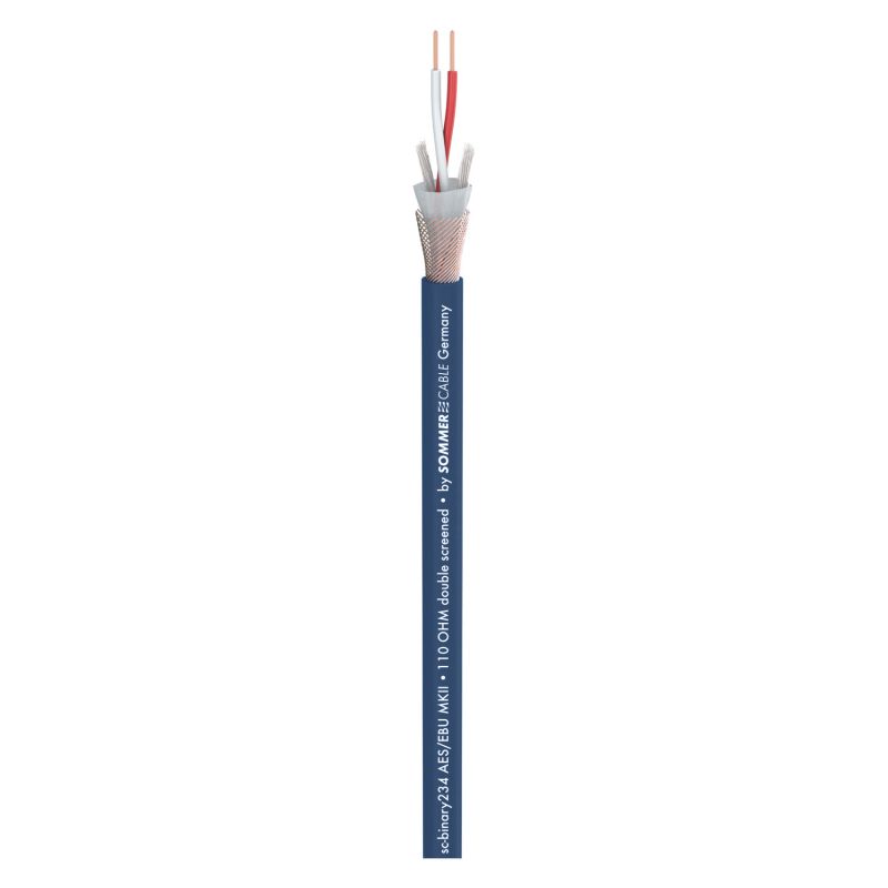 DMX Steuerkabel 2×0,34 mm² – blau – Steuerleitung für professionelle Licht- und LED-Installationen – SK-LED
