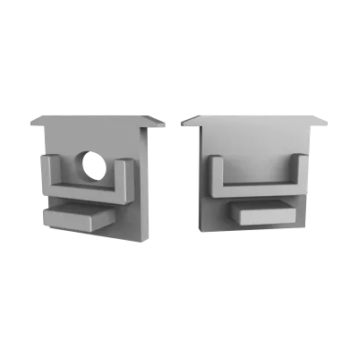 Endkappe für LED Alu Einbauprofil Exo-A2F_13 + Cover PC41 _13