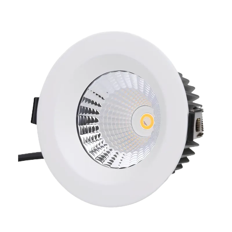 LED Einbaustrahler IP65 wasserdicht 8W 24V DC, 2700K Warmweiß, CRI 95, 60°, dimmbar