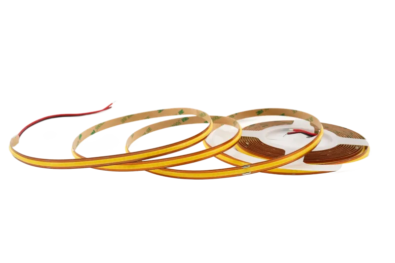 COB Free Cut LED Streifen 8mm auf 5m Rolle mit 528 LEDs/m und 24V Technik