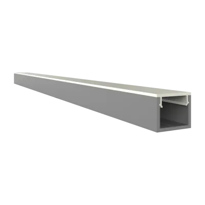 Ultraslim LED Alu Aufbauprofil 2m Exo-A0-8 (8mm) –| Flaches Aluminiumprofil für LED-Strips