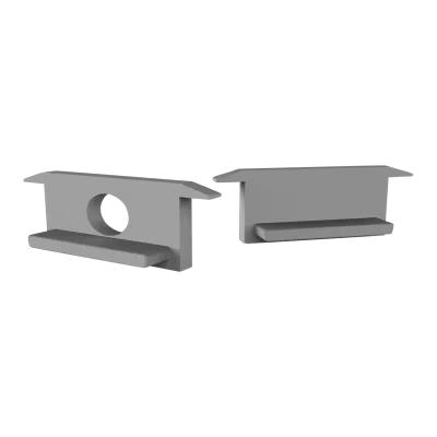 Endkappe für LED Alu Einbauprofil Exo-NLN1F_14 + Cover PC31 _14