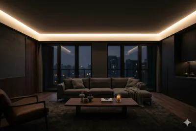 indirekte-led-beleuchtung-wohnzimmer-decke