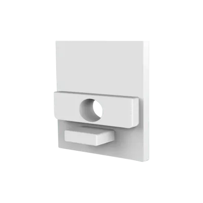 Endkappe für LED Alu Aufbauprofil Exo-N2_16 + Cover PC45 _16