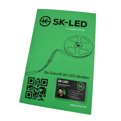 LED Musterheft – LED Streifen zum Anschauen und Vergleichen