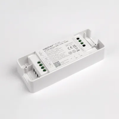 MiBoxer TRI-PW WIFI LED-Dimmer für 230 V – Triac-Dimmer 500 W mit 2,4Ghz & Tastersteuerung MiBoxer TRI-PW WIFI LED-Dimmer für 230 V – Triac-Dimmer 500 W mit 2,4Ghz & Tastersteuerung