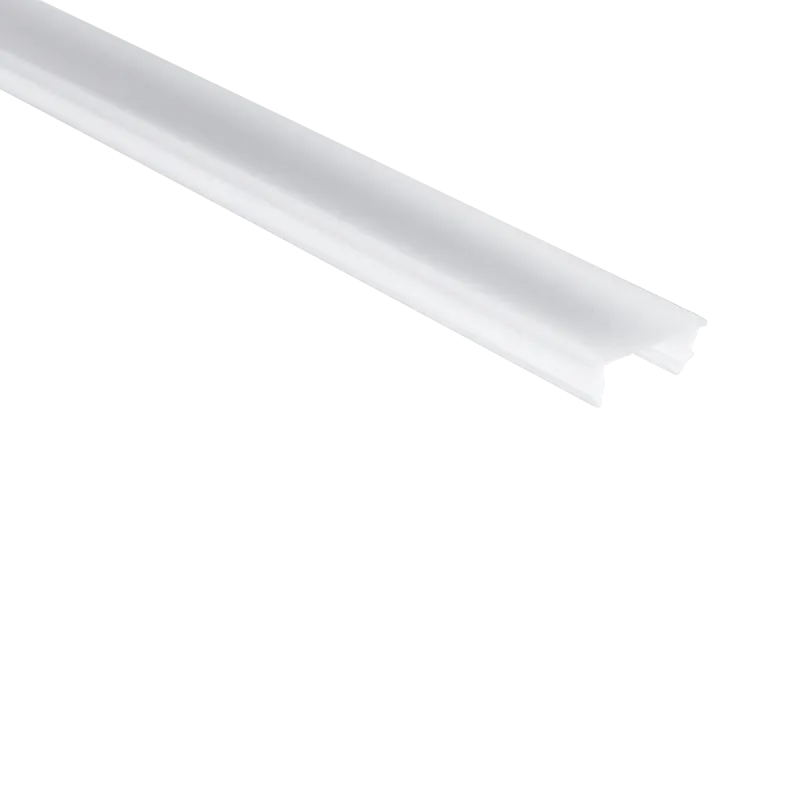 PC41-13 FLAT Abdeckung 2 m – für LED Profil Exo-A1/A1F/A2/A2F | klar, opal, schwarz