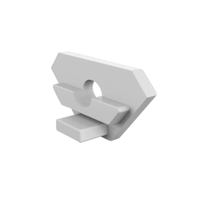 Endkappe für LED Alu Eckprofil Exo-V2_14 + Cover PC45_16