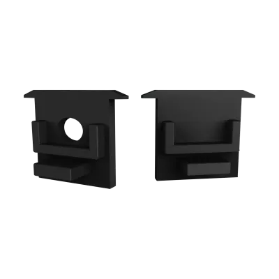 Endkappe für LED Alu Einbauprofil Exo-A2F_13 + Cover PC41 _13