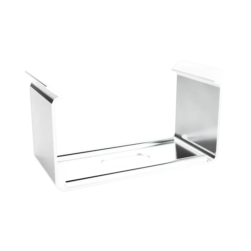Montageklammer SPS-N1_16 aus Federstahl – für LED Alu-Aufbauprofil Exo-N1_16
