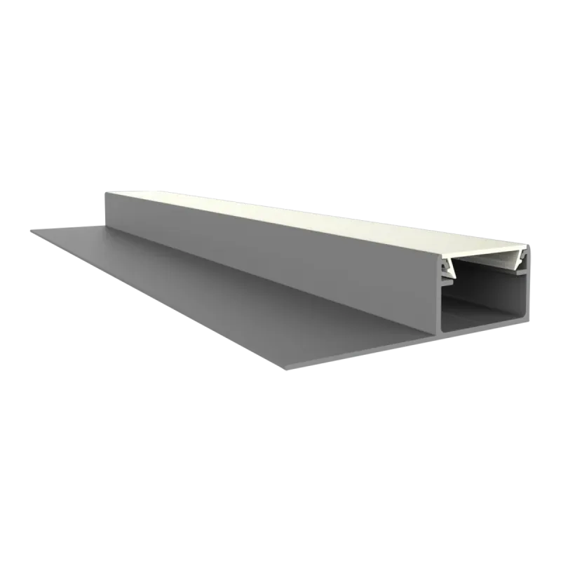 LED Trockenbau-Abschlussprofil 2m EXO-T3H_16 (16 mm) – Flächenbündiges Trockenbauprofil für LED-Strips