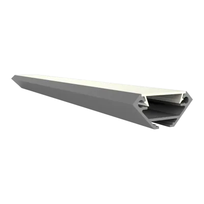 LED Eckprofil mit Kabelkanal 2m EXO-V2_14 (14 mm) – Aluminiumprofil für LED-Strips LED Eckprofil mit Kabelkanal 2m EXO-V2_14 (14 mm) – Aluminiumprofil für LED-Strips