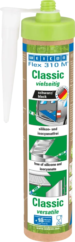 Weicon Flex 310 M Classic Montagekleber schwarz 280 ml MS Polymer silikonfrei elastisch