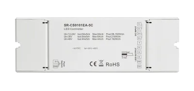 Casambi LED Controller 5 Kanal RGBCCT RGBW 12-48V Casambi LED Controller 5 Kanal 12-48V RGBCCT RGBW Bluetooth Steuergerät für LED Streifen