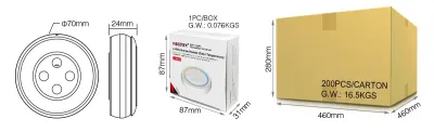 MiBoxer S1W+ CCT Wand-Funkfernbedienung – 4-Zonen 2,4 GHz Steuerung für Weißlicht-LEDs MiBoxer S1W+ CCT Wand-Funkfernbedienung – 4-Zonen 2,4 GHz Steuerung für Weißlicht-LEDs