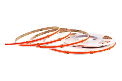 LED Strip. 5 mm | rot | 12V | 10W/m | Länge 5m mit einseitig 1m Kabel in IP65