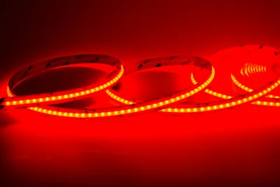 COB RGBCCT LED-Streifen 12 mm – Anschlusskabel und Kontaktpads COB RGBCCT LED-Streifen 12 mm mit 6-poligem Anschlusskabel – 24 V, dimmbar per PWM-Controller